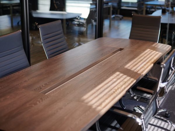 Conference room in office. Modern meeting room for business negotiations and business meetings. Boardroom